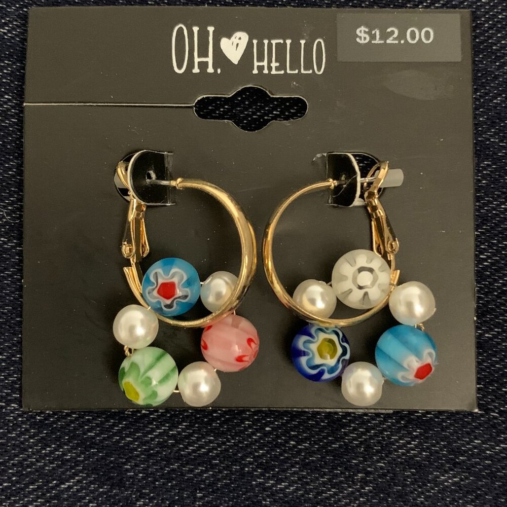 oh hello earrings